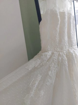 Vestido Novia La Sposa Talla 36 Midi Tul