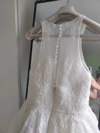 Vestido Novia La Sposa Talla 36 Midi Tul