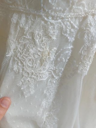 Vestido Novia La Sposa Talla 36 Midi Tul