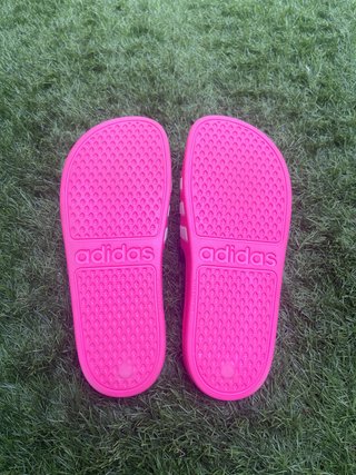 Chanclas Adidas rosas talla 36
