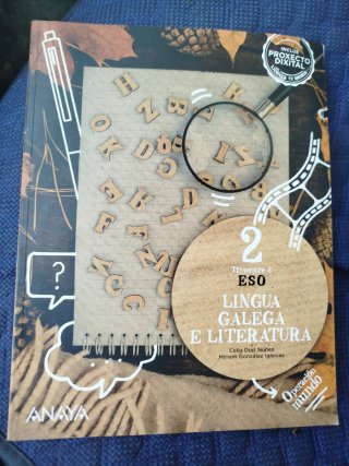 Lingua galega e literatura ANAYA 2° ESO. 2° Trimes