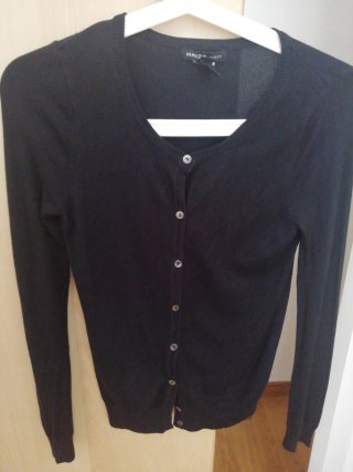Chaqueta Mango Negra Talla S
