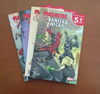 Masacre/Deadpool vs. el ojo de halcón