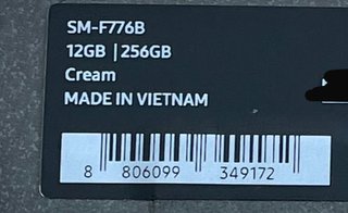 SAMSUNG ZFLIP 8 256GB BLANCO NUEVO