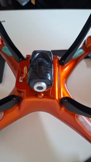 OFERTON:Dron Syma X5SC Explorers Naranja COMPLETO