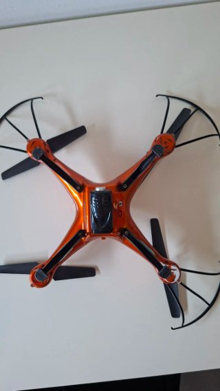 OFERTON:Dron Syma X5SC Explorers Naranja COMPLETO