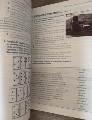 Piscología, 2o Bachillerato