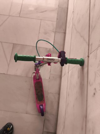 Patinete Oxelo rosa