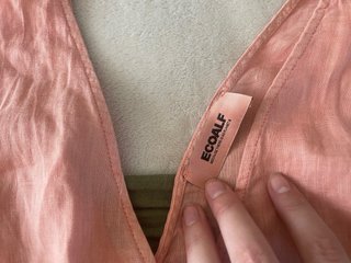 Conjunto Ecoalf Lino Rosa Talla M