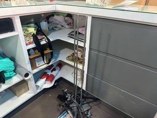 Mostrador modular tienda