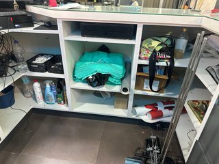 Mostrador modular tienda