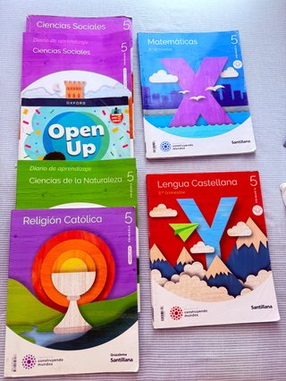 Libros 5ºde primaria