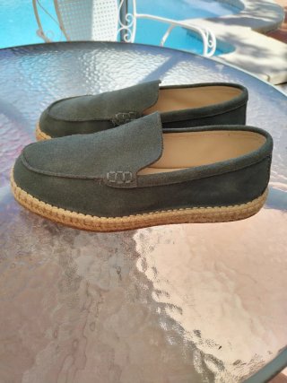 Alpargatas ZARA Ante Gris