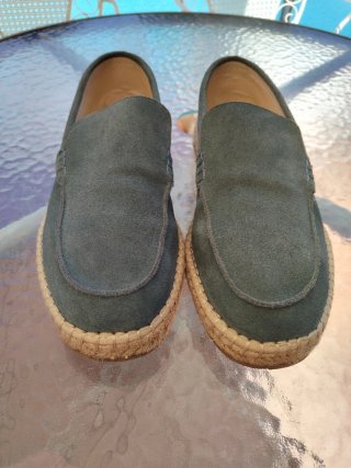 Alpargatas ZARA Ante Gris