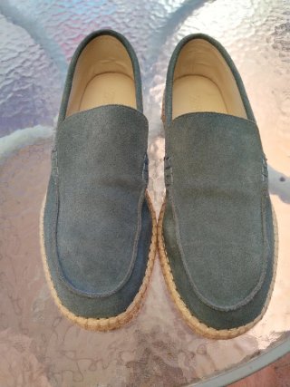 Alpargatas ZARA Ante Gris