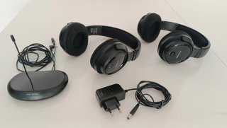 Auriculares Inalámbricos Metronic TV Negros