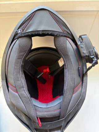 Casco Shark Skwal i3 M + Intercom Sena Spider ST1