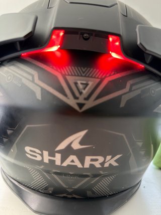 Casco Shark Skwal i3 M + Intercom Sena Spider ST1