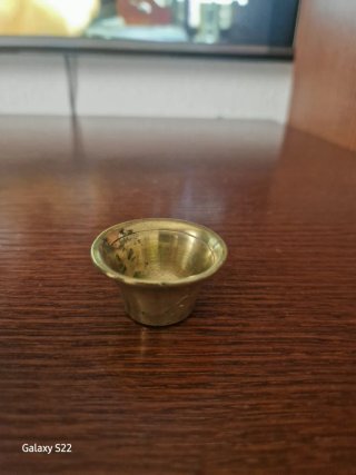 Juego de 6 objetos de bronce