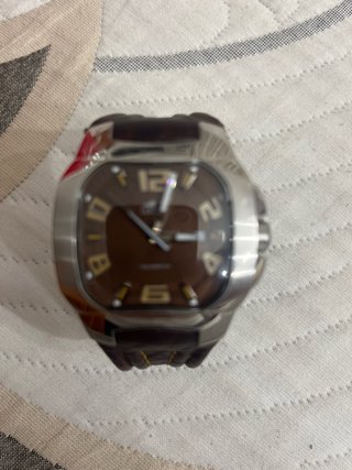 Reloj Lotus Marrón y Plateado
