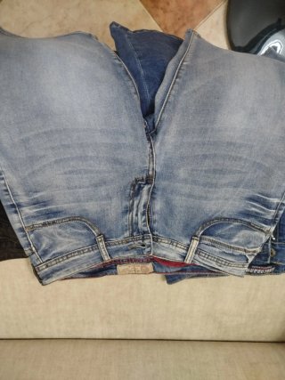 Bermudas vaqueras hombre/niño - Talla 30