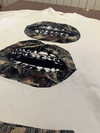 Conjunto Chandal Camuflaje y Blanco