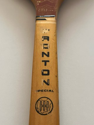 Raqueta de tenis vintage de madera Spalding