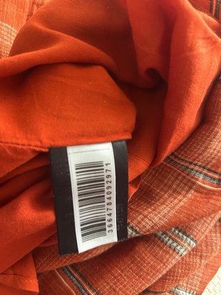 Vestido ba&sh naranja talla 0