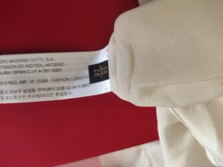 Blusa Massimo Dutti Beige y Rosa