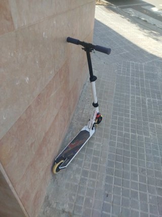 Patinete Oxelo blanco