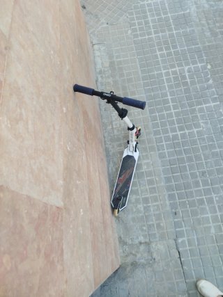Patinete Oxelo blanco