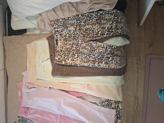 Lote 9 pantalones variados