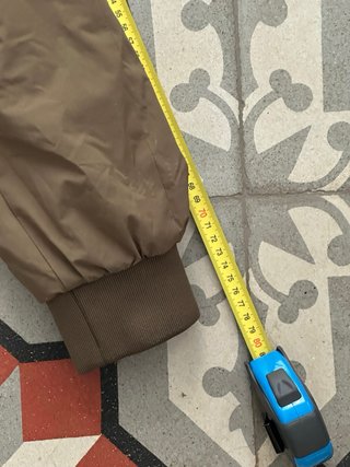 Cazadora Mango Performance Talla M Verde Caqui