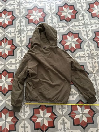 Cazadora Mango Performance Talla M Verde Caqui