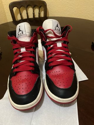 Zapatillas  original Jordan Air Negras y Rojas