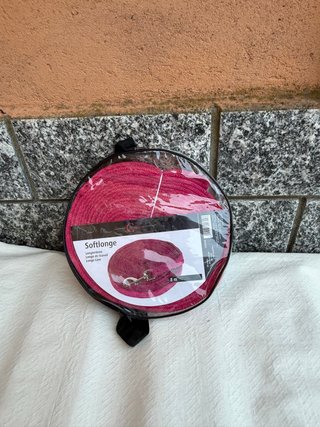 Longe per cavalli rosa 8m
