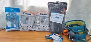 Kit Via Ferrata Simond 1 Adulto + 1 Niño