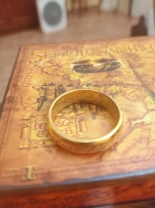 Réplica Anillo El Señor de los Anillos