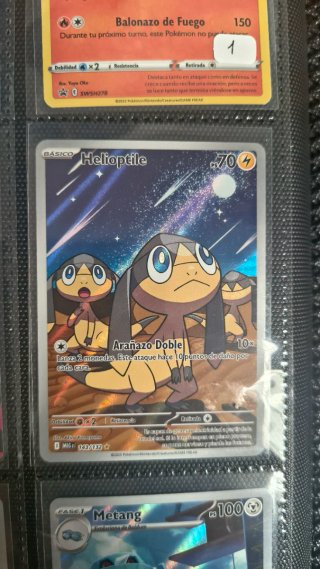 Helioptile Básico Carta Pokémon 143/132
