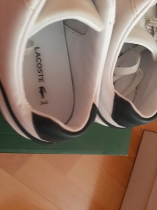 Zapatillas Lacoste Blancas Talla 40.5