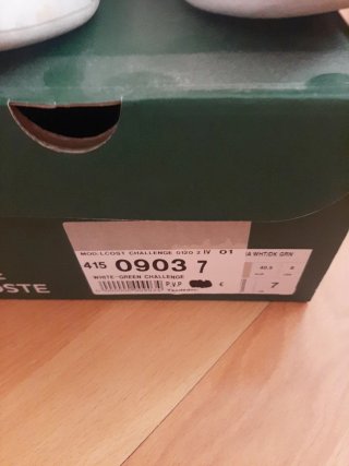 Zapatillas Lacoste Blancas Talla 40.5