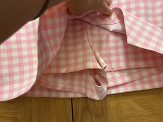 Conjunto playero rosa y fucsia
