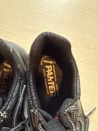 Zapatos de seguridad negros mujer