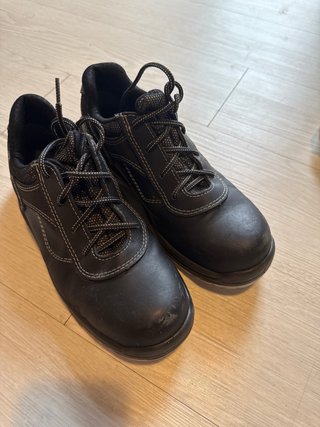 Zapatos de seguridad negros mujer