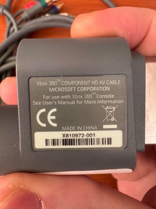 Cavo AV Microsoft Xbox 360