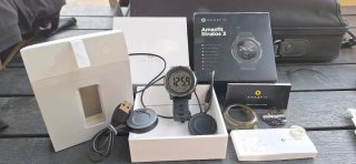 Reloj Amazfit Stratos 3 Negro Plata