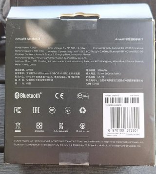 Reloj Amazfit Stratos 3 Negro Plata
