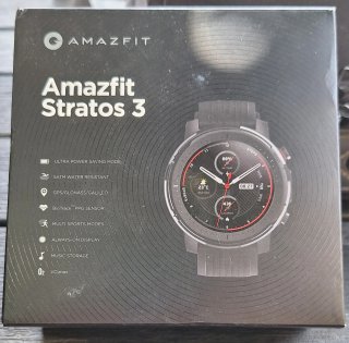 Reloj Amazfit Stratos 3 Negro Plata