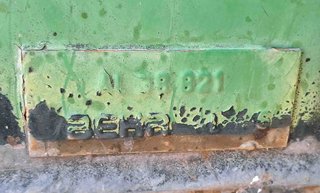 Radiador de John Deere 3640.