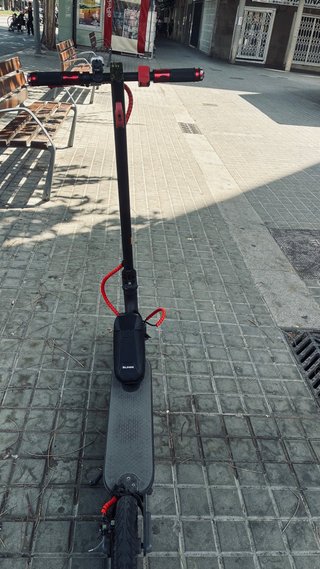 Patinete eléctrico con batería extra